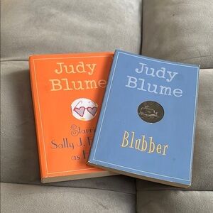 Judy Blume Book Set - Orange and Blue Covers